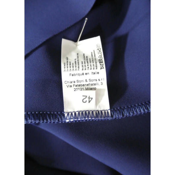 NEW, CHIARA BONI La Petite Robe Gudairi Sleeveless Midi Dress Size 42 #MD397 - Picture 9 of 9